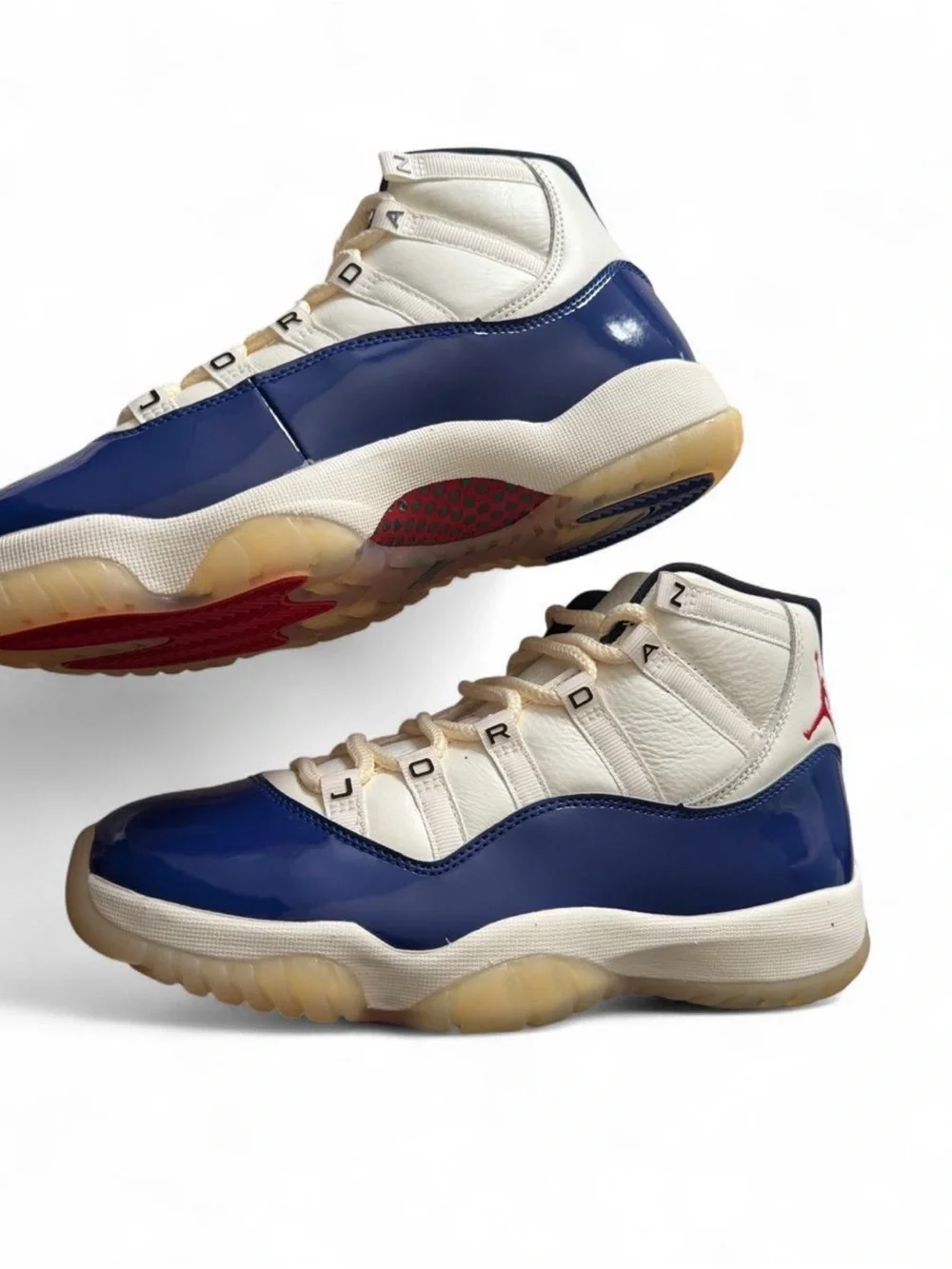 Jordan Men’s Sneakers - White, Navy, Red